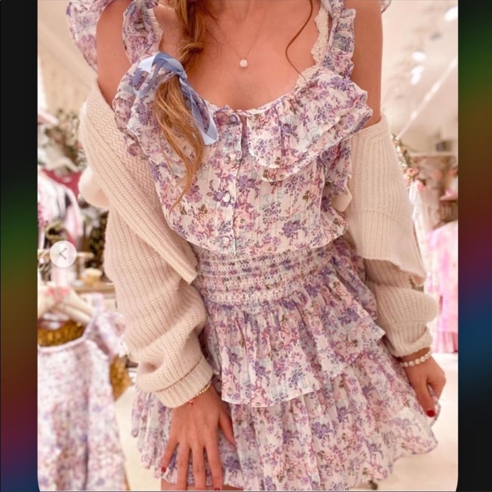 💜 LOVESHACKFANCY Dress 💜 - Picture 7 of 16